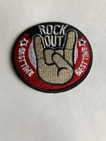 ROCK OUT Sew on patch