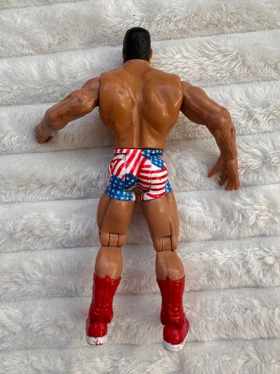 2000 WWF Jakks Pacific Titantron Live Ringside Chaos Series 1 Kurt Angle Used Dirty Damaged approx. 17 cm. Please see photos
