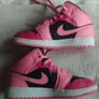 Air Jordan 1 Mid GS Coral Chalk UK 5.5 Image 2