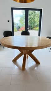 Solid Oak Kitchen Table