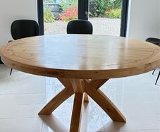 Solid Oak Kitchen Table