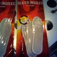 Insoles that heat up to 6 hrs