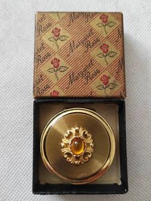 Vintage Margaret Rose England pill box