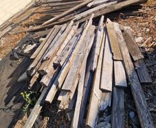 free old decking wood