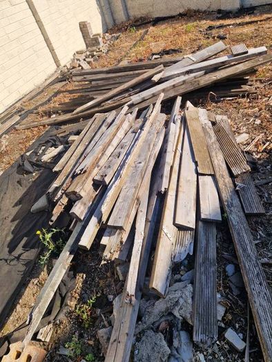 free old decking wood