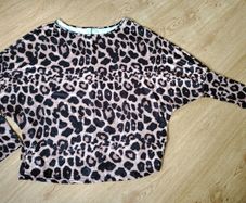 Leopard printed Blouse  Size 12-14
