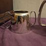 Antique Henry Jenkins Silver Hard Soldered Teapot and Sugar Bowl Image 5