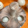 MId Century Modern Carlton Ware Mushroom Cruet Set Image 5