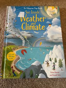 Usborne see inside weather and climate with over 100 flaps to lift
