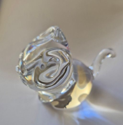 Baccarat Lead Crystal Cat