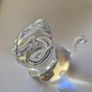 Baccarat Lead Crystal Cat Image 2