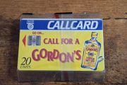 Ireland CallCard "Gordon's Dry Gin", mint in wrapper, 10/1994, 20 Units - free standard postage