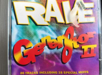 Various - The Rave Gener8tor II CD (1992) 90's House Techno Compilation OUT OF PRINT EX+