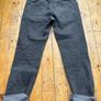 H&M men's dark grey jeans Image 4