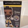 Antonio Brown Funko Wobbler 2016 NFL Pittsburgh Steelers Bobblehead NIB Rare Image 2