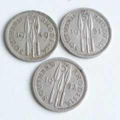 Southern Rhodesia threepence