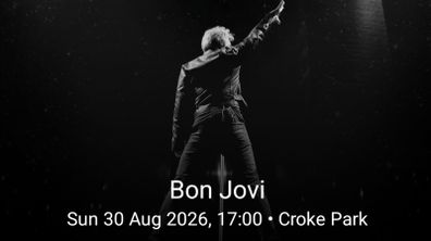 Bon Jovi - 2 x Standing (Pitch) tickets