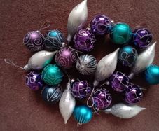 Xmas tree baubles