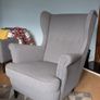 2x IKEA Strandmon Armchairs Image 2