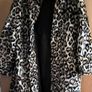 Vintage Faux Ocelot Fur Coat Image 2