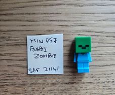 lego min057 baby zombie, set minecraft 21141