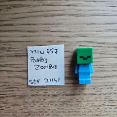 lego min057 baby zombie, set minecraft 21141
