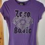 Zara Basic Purple T-Shirt Image 4