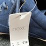Next Size 4 UK New Canvas Shoes Image 4