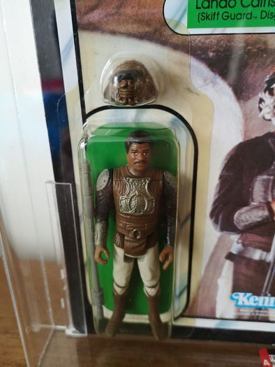 Lando Skiff Guard Star Wars ROTJ AFA 75 Vintage Figure