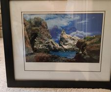 Framed Countryside print