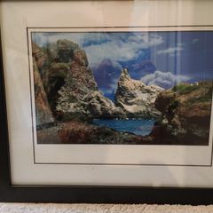Framed Countryside print