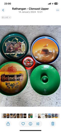 Collectable pub items