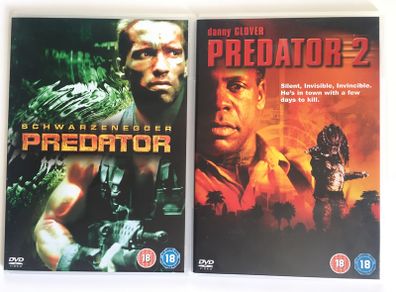 Predator & Predator 2 (Arnold Schwarzenegger & Danny Glover) [2xMovie DVDs]