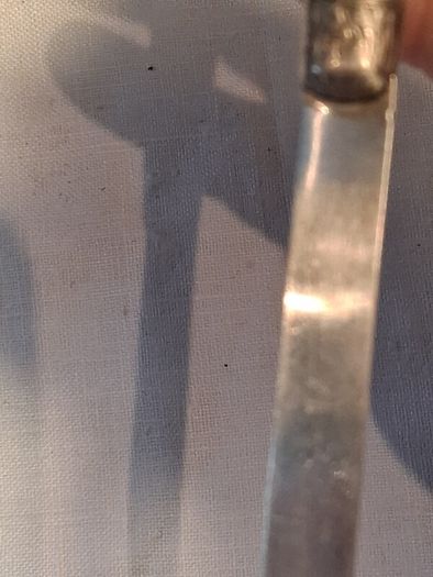 6 Inch Sterling Silver Mother of Pearl Victorian Fruit Knife