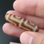 Antique 4 Eyes Himalayan Tibetan Agate Dzi Bead Amulet Image 10