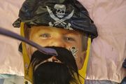 Pirates costume facial/head accessories