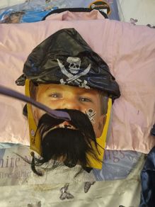 Pirates costume facial/head accessories