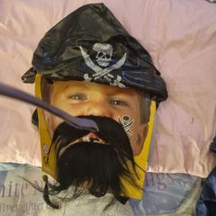 Pirates costume facial/head accessories