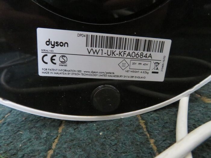 Dyson Air Purifier {DP04} (working, but no remote)