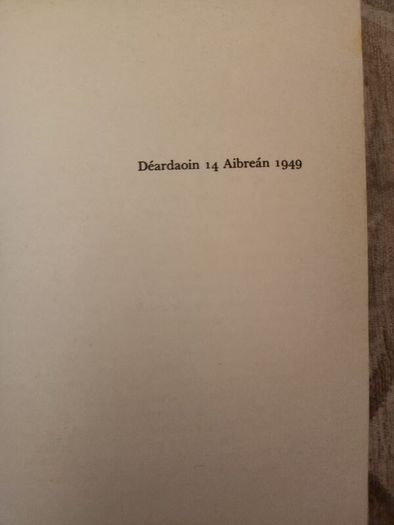 Lig Sinn I Gather. By  Breandan O' Heithir. Signed 1976  Second  Edition In Very Good Condition.