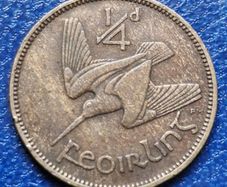 Ireland 1932 Farthing coin