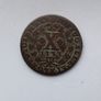 Portugal : 1737 - 10 Reis Copper Coin Image 2