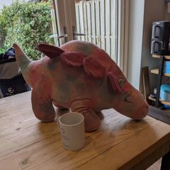 soft toy dinosaur -