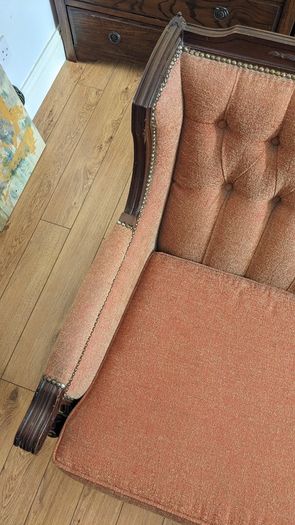 Period-styled settee or couch