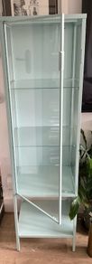 Tall Glass Door Display Cabinet