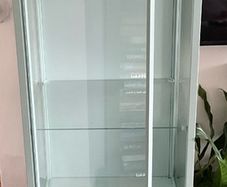 Tall Glass Door Display Cabinet