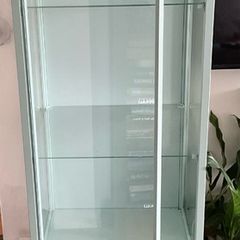 Tall Glass Door Display Cabinet