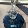 Pair of Vintage Crystal Perfume Bottles or Dressing Table Bottles Image 5