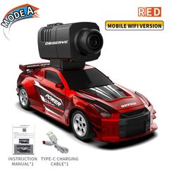 Mini 4Wheel Drift RC Camera Car
