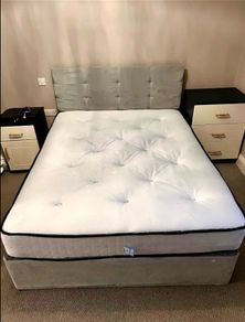king size bed + headboard